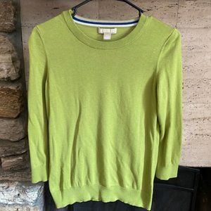 Banana Republic Green L/S Sweater - Size Women's Small